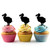 TA1060 Dodo Bird Kuchenaufsätze Hochzeit Geburtsta Acryl Cupcake Kuchen Topper für Kuchen Party Dekor 10 Stück