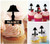 TA1170 Table Lamp Kuchenaufsätze Hochzeit Geburtsta Acryl Cupcake Kuchen Topper für Kuchen Party Dekor 10 Stück