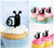 TA1188 Cute Snail Kuchenaufsätze Hochzeit Geburtsta Acryl Cupcake Kuchen Topper für Kuchen Party Dekor 10 Stück TA1188 Cute Snail Kuchenaufsätze Hochzeit Geburtsta Acryl Cupcake Kuchen Topper für Kuchen Party Dekor 10 Stück