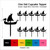 TA1207 Viking Longship Kuchenaufsätze Hochzeit Geburtsta Acryl Cupcake Kuchen Topper für Kuchen Party Dekor 10 Stück TA1207 Viking Longship Kuchenaufsätze Hochzeit Geburtsta Acryl Cupcake Kuchen Topper für Kuchen Party Dekor 10 Stück