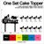 TC0242 Happy Birthday Matador Bullfighting Kuchenaufsätze Hochzeit Geburtsta Acryl Cupcake Kuchen Topper für Kuchen Party Dekor 11 Stück