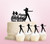 TC0257 Happy Birthday Hip Hop Female Dance Kuchenaufsätze Hochzeit Geburtsta Acryl Cupcake Kuchen Topper für Kuchen Party Dekor 11 Stück