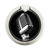 S1672 Retro Microphone Jazz Music Grafik Ringhalter und PopSockets