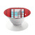 S2059 England British Telephone Box Minimalist Grafik Ringhalter und PopSockets