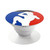 S2278 Muay Thai Kickboxing MMA Martial Art White Grafik Ringhalter und PopSockets