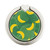 S3286 Banana Fruit Pattern Grafik Ringhalter und PopSockets