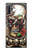 S0753 Skull Wing Rose Punk Hülle Schutzhülle Taschen für Samsung Galaxy Note 10 Plus