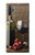 S1316 Grapes Bottle and Glass of Red Wine Hülle Schutzhülle Taschen für Samsung Galaxy Note 10 Plus