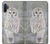 S1566 Snowy Owl White Owl Hülle Schutzhülle Taschen für Samsung Galaxy Note 10 Plus