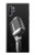 S1672 Retro Microphone Jazz Music Hülle Schutzhülle Taschen für Samsung Galaxy Note 10 Plus