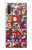S1923 Hanafuda Japanese Flower Card Hülle Schutzhülle Taschen für Samsung Galaxy Note 10 Plus