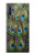 S1965 Peacock Feather Hülle Schutzhülle Taschen für Samsung Galaxy Note 10 Plus
