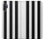 S2297 Black and White Vertical Stripes Hülle Schutzhülle Taschen für Samsung Galaxy Note 10 Plus