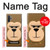 S2721 Cute Grumpy Monkey Cartoon Hülle Schutzhülle Taschen für Samsung Galaxy Note 10 Plus