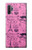S2885 Paris Pink Hülle Schutzhülle Taschen für Samsung Galaxy Note 10 Plus