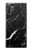 S2895 Black Marble Graphic Printed Hülle Schutzhülle Taschen für Samsung Galaxy Note 10 Plus