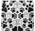 S2904 Dog Paw Prints Hülle Schutzhülle Taschen für Samsung Galaxy Note 10 Plus