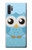 S3029 Cute Blue Owl Hülle Schutzhülle Taschen für Samsung Galaxy Note 10 Plus