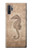 S3214 Seahorse Skeleton Fossil Hülle Schutzhülle Taschen für Samsung Galaxy Note 10 Plus