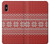 S3384 Winter Seamless Knitting Pattern Hülle Schutzhülle Taschen für iPhone X, iPhone XS