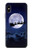 S3508 Xmas Santa Moon Hülle Schutzhülle Taschen für iPhone X, iPhone XS