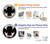 S3527 Vampire Teeth Bloodstain Hülle Schutzhülle Taschen für iPhone X, iPhone XS