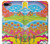 S3407 Hippie Art Hülle Schutzhülle Taschen für iPhone 7 Plus, iPhone 8 Plus