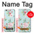 S3494 Vintage Rose Polka Dot Hülle Schutzhülle Taschen für iPhone 6 6S