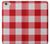 S3535 Red Gingham Hülle Schutzhülle Taschen für iPhone 6 6S