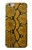 S3365 Yellow Python Skin Graphic Print Hülle Schutzhülle Taschen für iPhone 6 Plus, iPhone 6s Plus