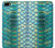 S3414 Green Snake Scale Graphic Print Hülle Schutzhülle Taschen für iPhone 5 5S SE