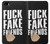 S3598 Middle Finger Fuck Fake Friend Hülle Schutzhülle Taschen für iPhone 5 5S SE