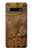 S3456 Vintage Paper Clock Steampunk Hülle Schutzhülle Taschen für Samsung Galaxy S10 Plus