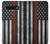 S3472 Firefighter Thin Red Line Flag Hülle Schutzhülle Taschen für Samsung Galaxy S10 Plus