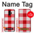 S3535 Red Gingham Hülle Schutzhülle Taschen für Samsung Galaxy S9 Plus