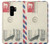 S3551 Vintage Airmail Envelope Art Hülle Schutzhülle Taschen für Samsung Galaxy S9 Plus