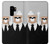 S3557 Bear in Black Suit Hülle Schutzhülle Taschen für Samsung Galaxy S9 Plus