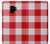 S3535 Red Gingham Hülle Schutzhülle Taschen für Samsung Galaxy S9