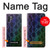S3366 Rainbow Python Skin Graphic Print Hülle Schutzhülle Taschen für Samsung Galaxy Note 10 Plus