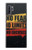 S3492 No Fear Limits Excuses Hülle Schutzhülle Taschen für Samsung Galaxy Note 10 Plus