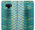 S3414 Green Snake Scale Graphic Print Hülle Schutzhülle Taschen für Note 9 Samsung Galaxy Note9