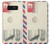 S3551 Vintage Airmail Envelope Art Hülle Schutzhülle Taschen für Note 8 Samsung Galaxy Note8