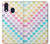 S3499 Colorful Heart Pattern Hülle Schutzhülle Taschen für Samsung Galaxy A40