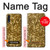 S3388 Gold Glitter Graphic Print Hülle Schutzhülle Taschen für Samsung Galaxy A50