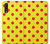 S3526 Red Spot Polka Dot Hülle Schutzhülle Taschen für Samsung Galaxy A50