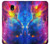 S3371 Nebula Sky Hülle Schutzhülle Taschen für Samsung Galaxy J7 (2018), J7 Aero, J7 Top, J7 Aura, J7 Crown, J7 Refine, J7 Eon, J7 V 2nd Gen, J7 Star
