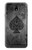 S3446 Black Ace Spade Hülle Schutzhülle Taschen für Samsung Galaxy J7 (2018), J7 Aero, J7 Top, J7 Aura, J7 Crown, J7 Refine, J7 Eon, J7 V 2nd Gen, J7 Star