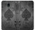 S3446 Black Ace Spade Hülle Schutzhülle Taschen für Samsung Galaxy J7 (2018), J7 Aero, J7 Top, J7 Aura, J7 Crown, J7 Refine, J7 Eon, J7 V 2nd Gen, J7 Star
