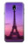 S3447 Eiffel Paris Sunset Hülle Schutzhülle Taschen für Samsung Galaxy J7 (2018), J7 Aero, J7 Top, J7 Aura, J7 Crown, J7 Refine, J7 Eon, J7 V 2nd Gen, J7 Star