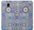 S3537 Moroccan Mosaic Pattern Hülle Schutzhülle Taschen für Samsung Galaxy J7 (2018), J7 Aero, J7 Top, J7 Aura, J7 Crown, J7 Refine, J7 Eon, J7 V 2nd Gen, J7 Star